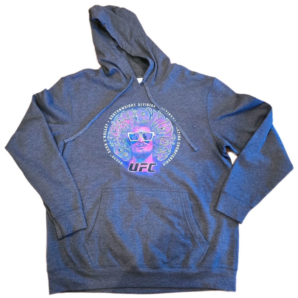 Official UFC Sugar Sean O'Malley Suga Hair Pullover Hoodie Mens Large L‎ MMA